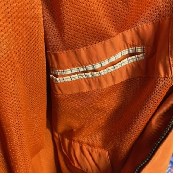 Men's Orange Jacket LONDON FOG Size XL **EUC** - Picture 7 of 7